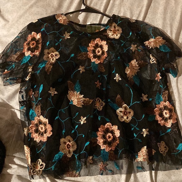 Is see through but has a tank top at the bottom - Picture 1 of 1